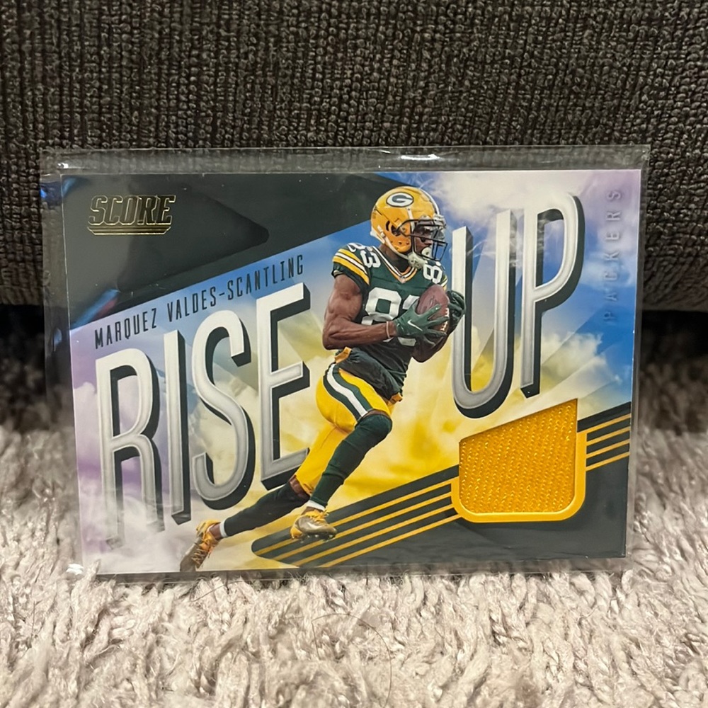 Marquez, Valdes, Scantling jersey card rise up